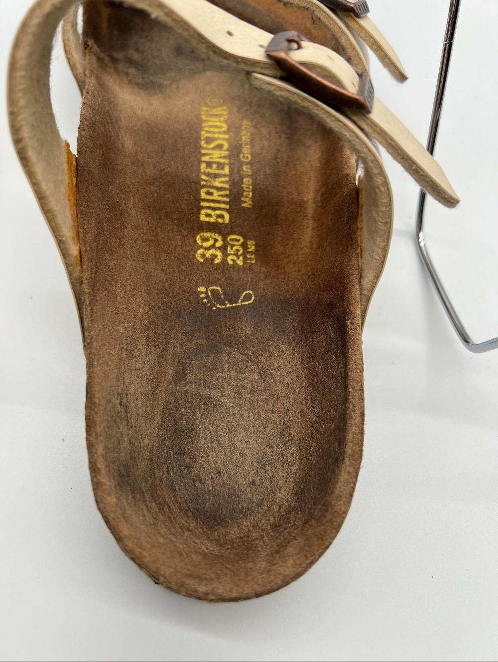 Birkenstock Mayari Pearly Cream Sandals Size: Women's 8 - Picture 5 of 6